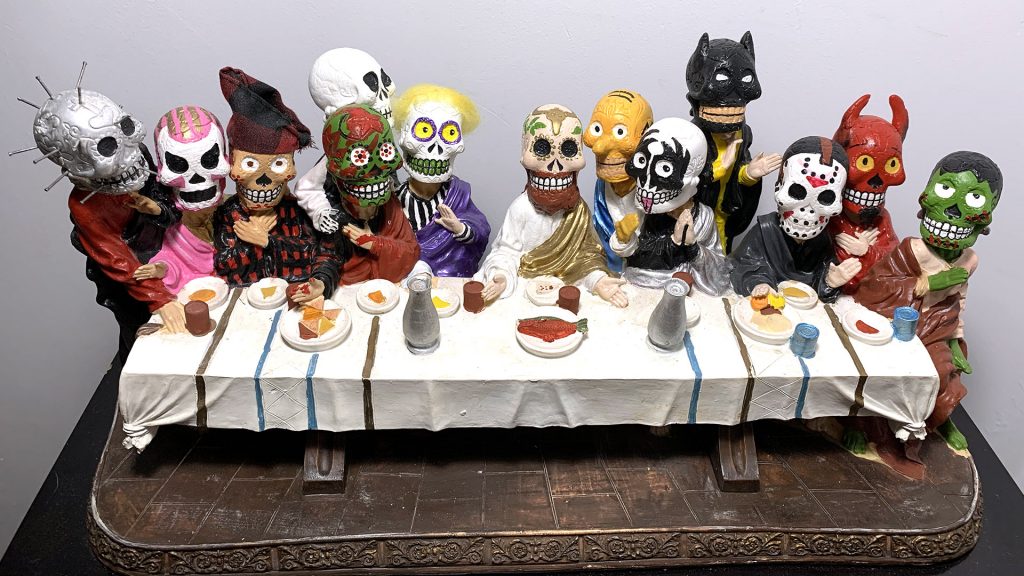 ultima cena les morts calaveras mexicanas