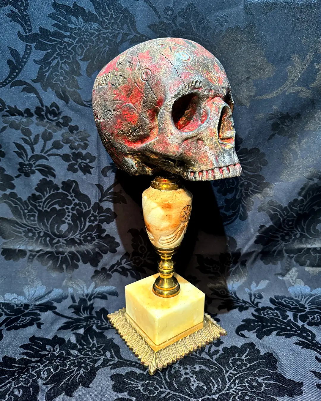 calaveras decorativas les morts